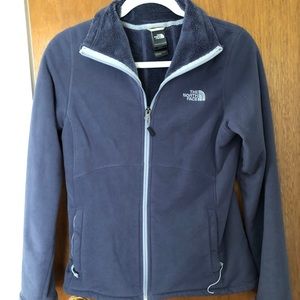 Purple North Face fleece size small